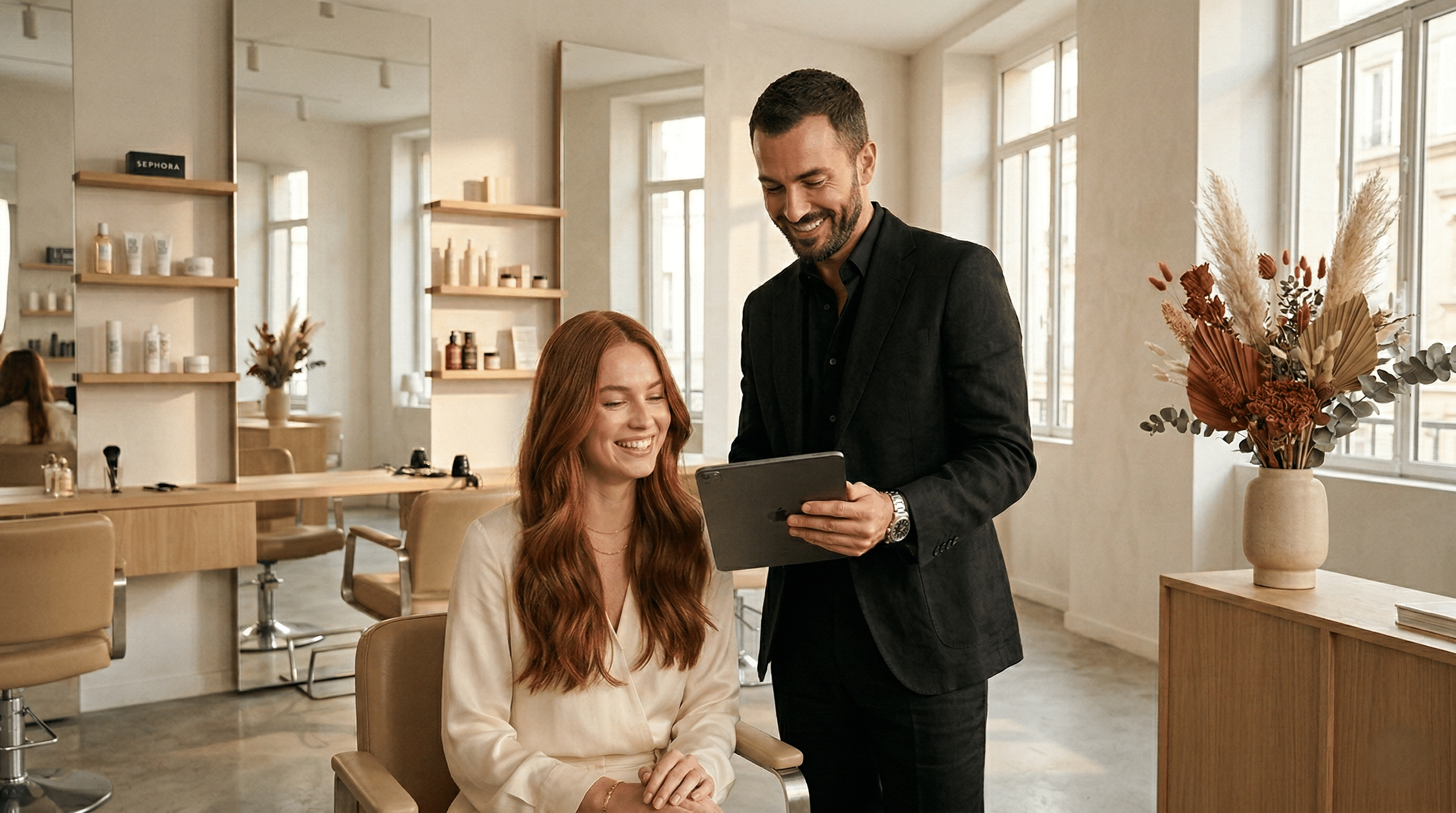 Idélia Morpho-Conseil — Application coiffure professionnelle